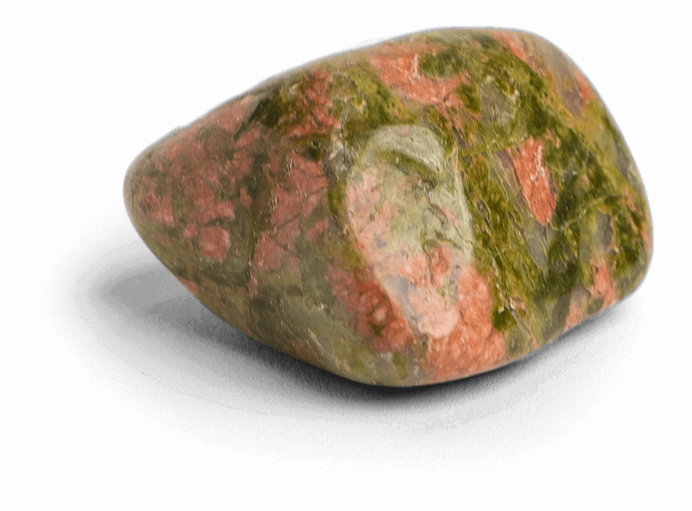 Unakite Stone for Gratitude - Energy Muse