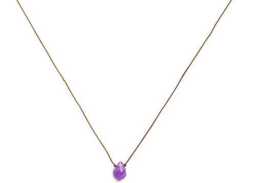 Amethyst Necklace for Wisdom - Energy Muse