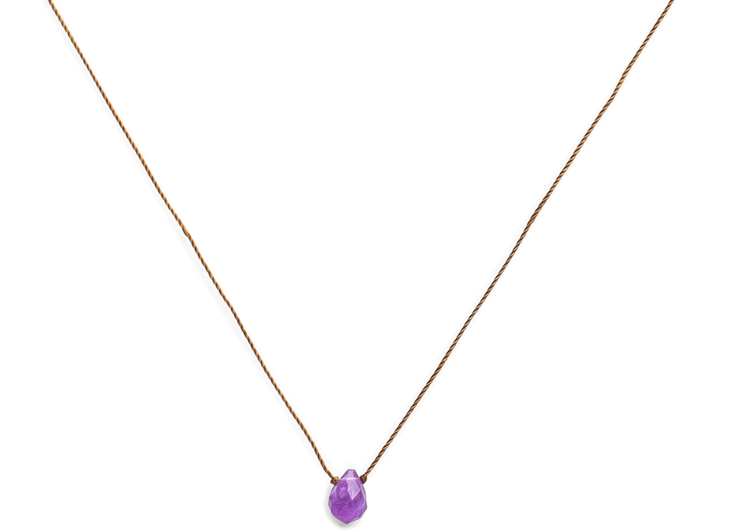 Amethyst Necklace for Wisdom - Energy Muse